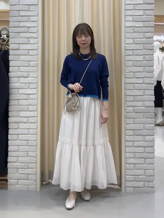 ONWARD CROSSET SELECT 檀 コーディネート画像