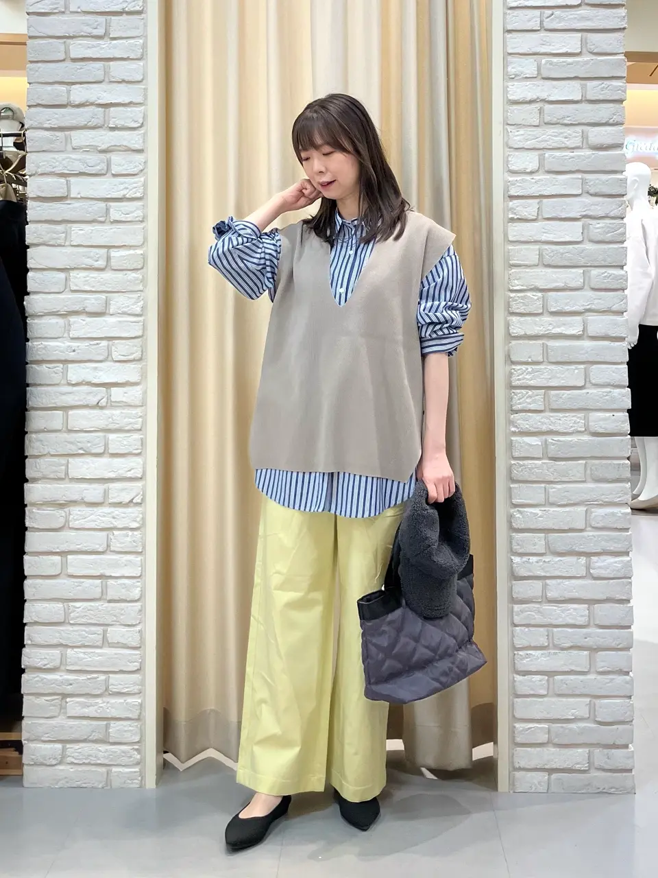 ONWARD CROSSET SELECT 檀 コーディネート画像