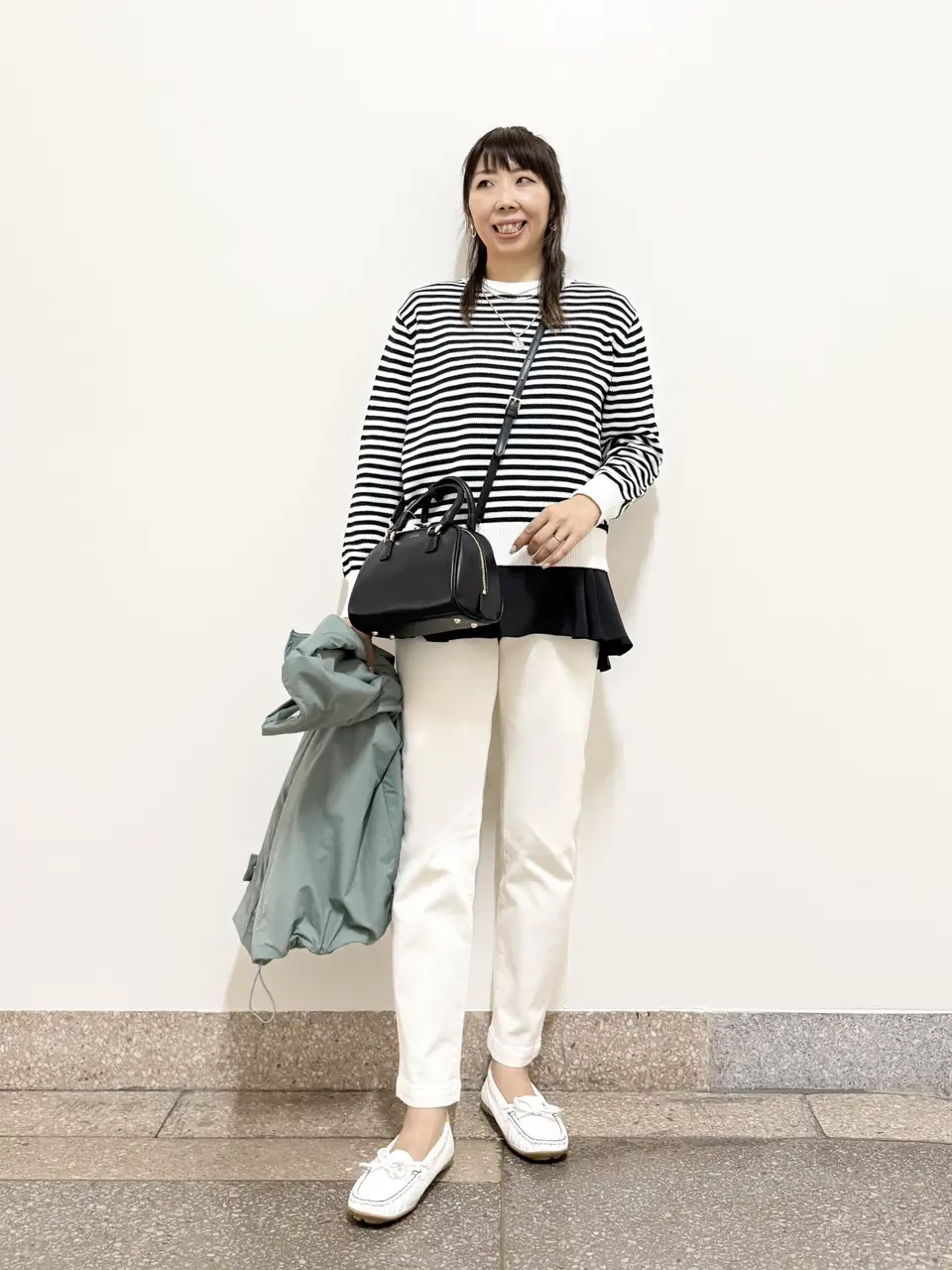 ONWARD CROSSET SELECT 佐藤 コーディネート画像