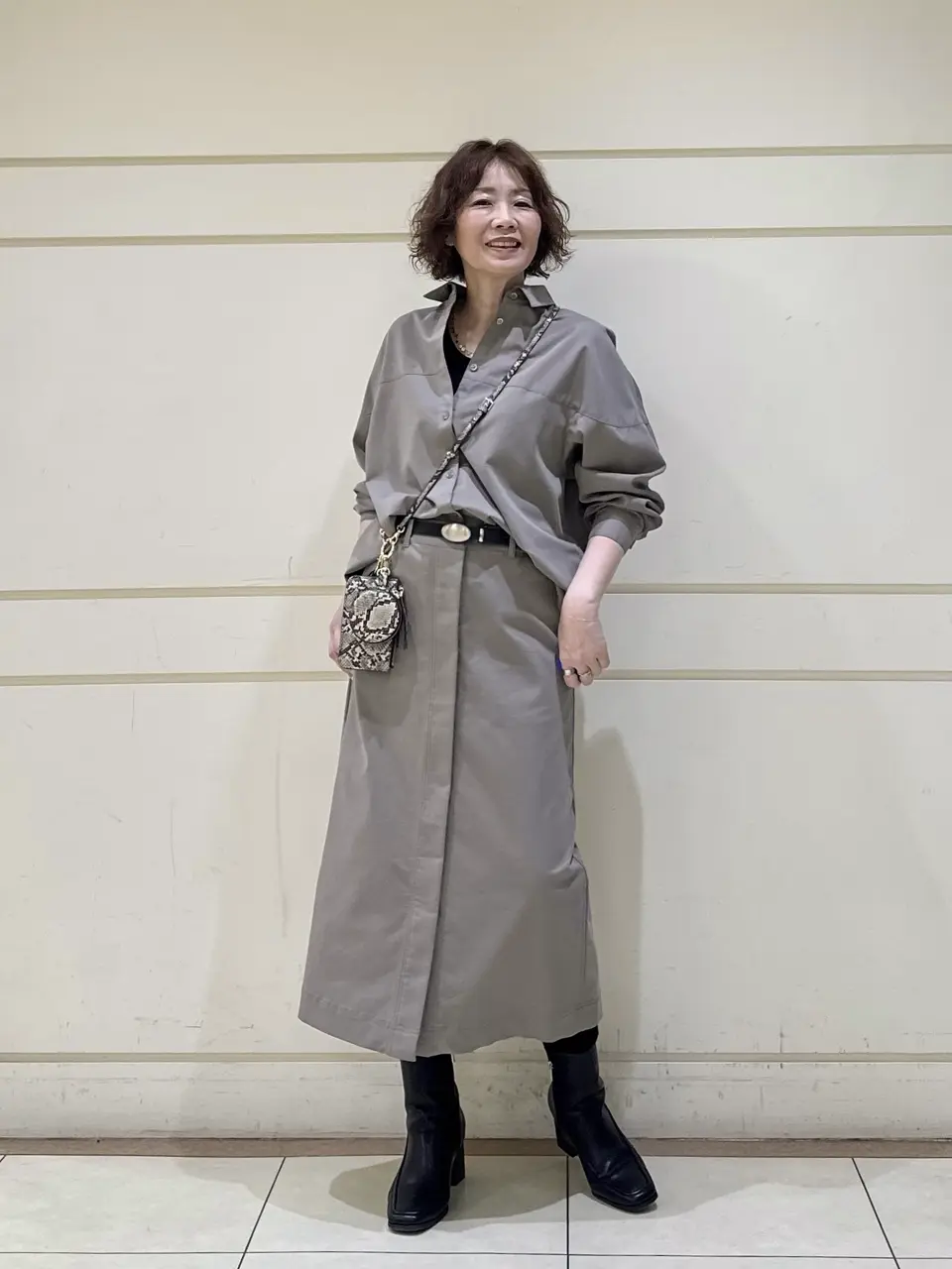 ONWARD CROSSET SELECT maruri コーディネート画像