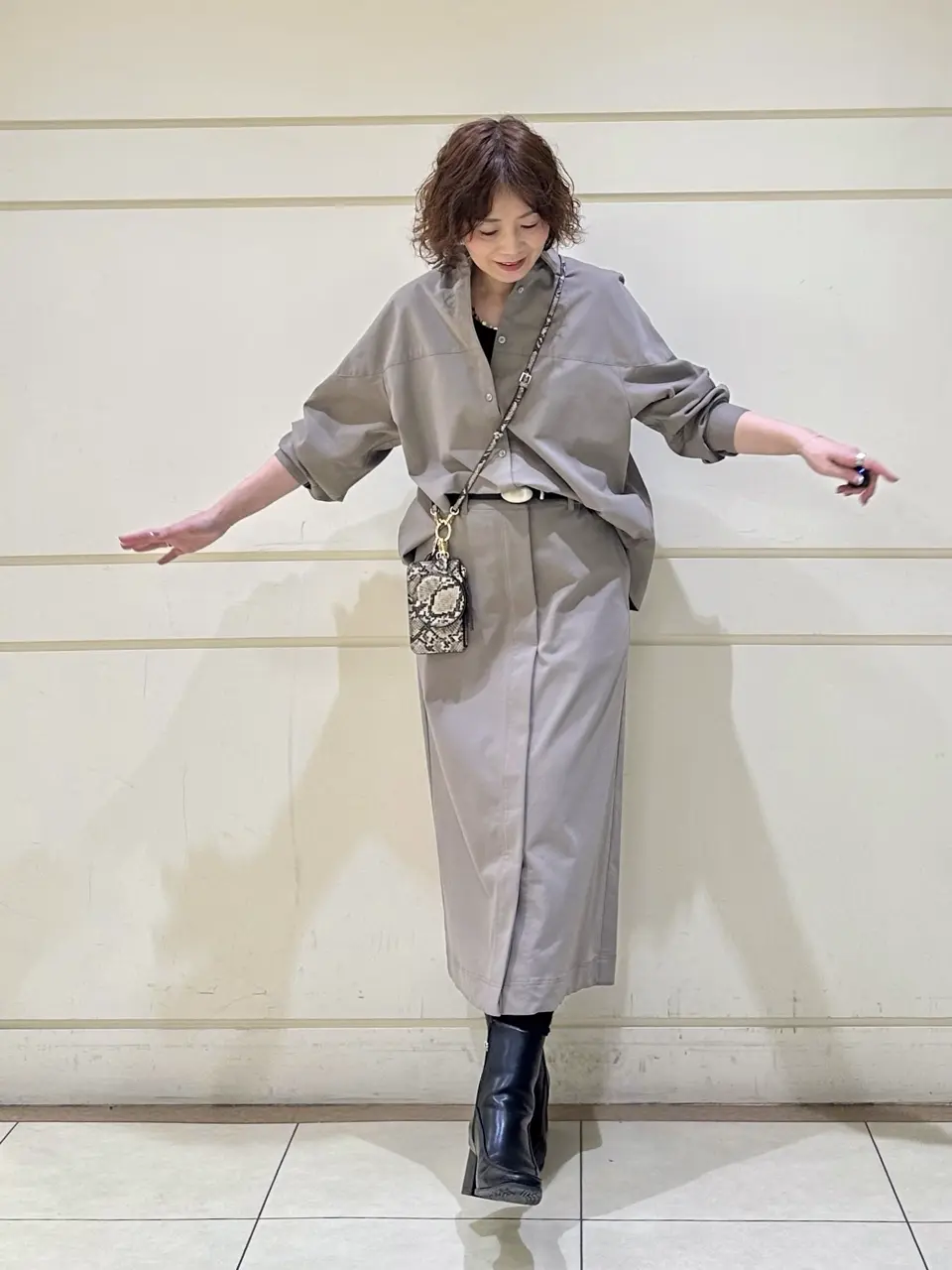 ONWARD CROSSET SELECT maruri コーディネート画像