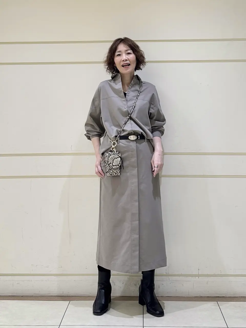 ONWARD CROSSET SELECT maruri コーディネート画像