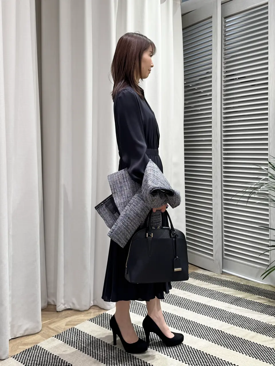 ONWARD CROSSET SELECT KURIYAMA コーディネート画像