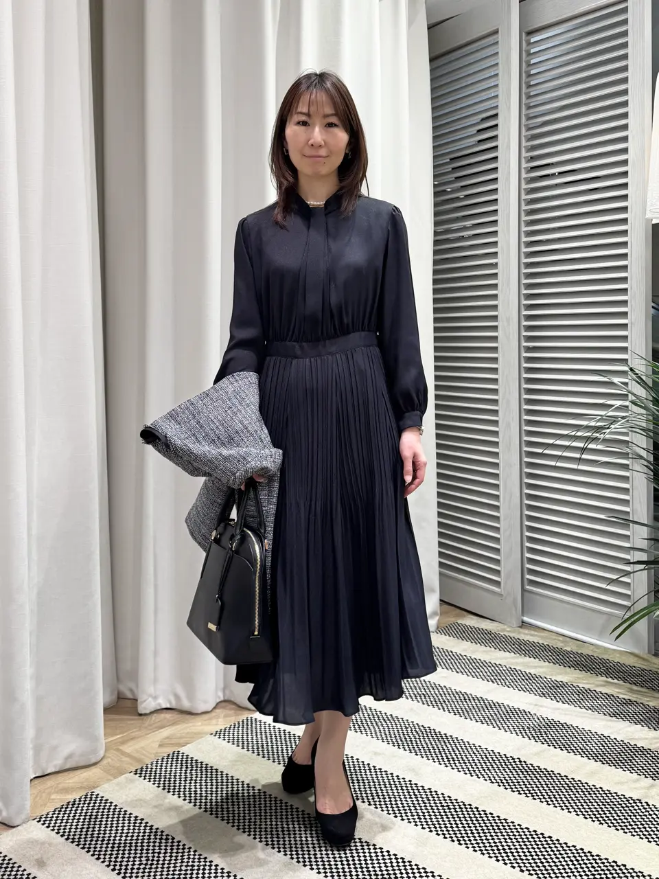 ONWARD CROSSET SELECT KURIYAMA コーディネート画像