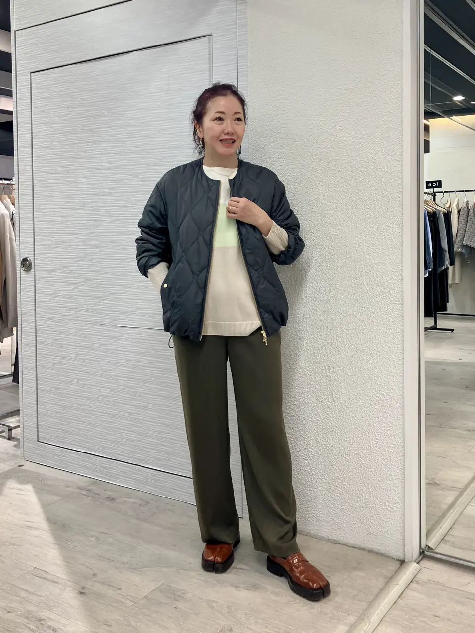  スタッフ コーディネート画像