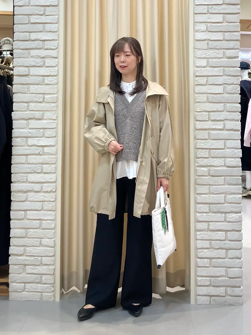 ONWARD CROSSET SELECT 檀 コーディネート画像