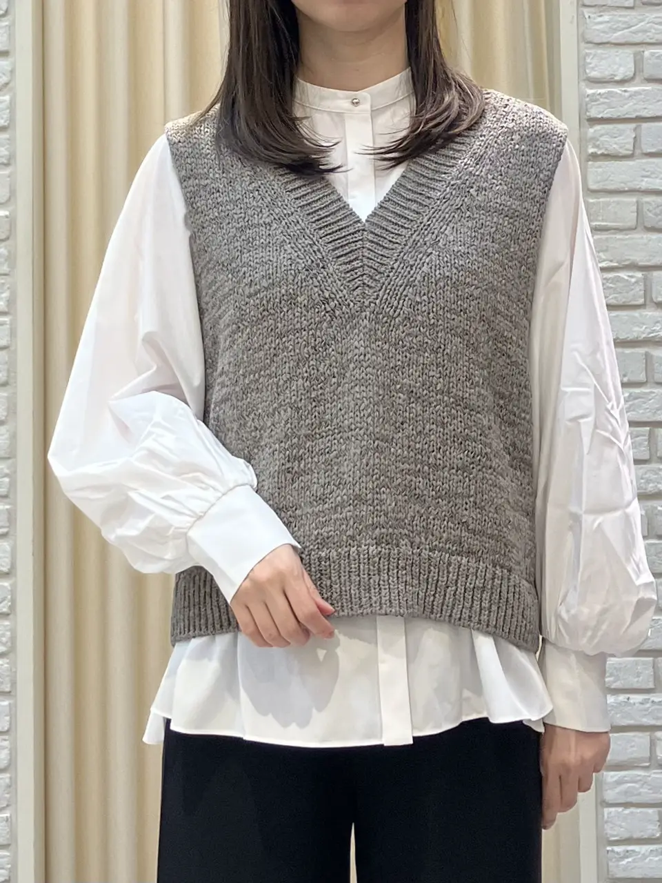 ONWARD CROSSET SELECT 檀 コーディネート画像