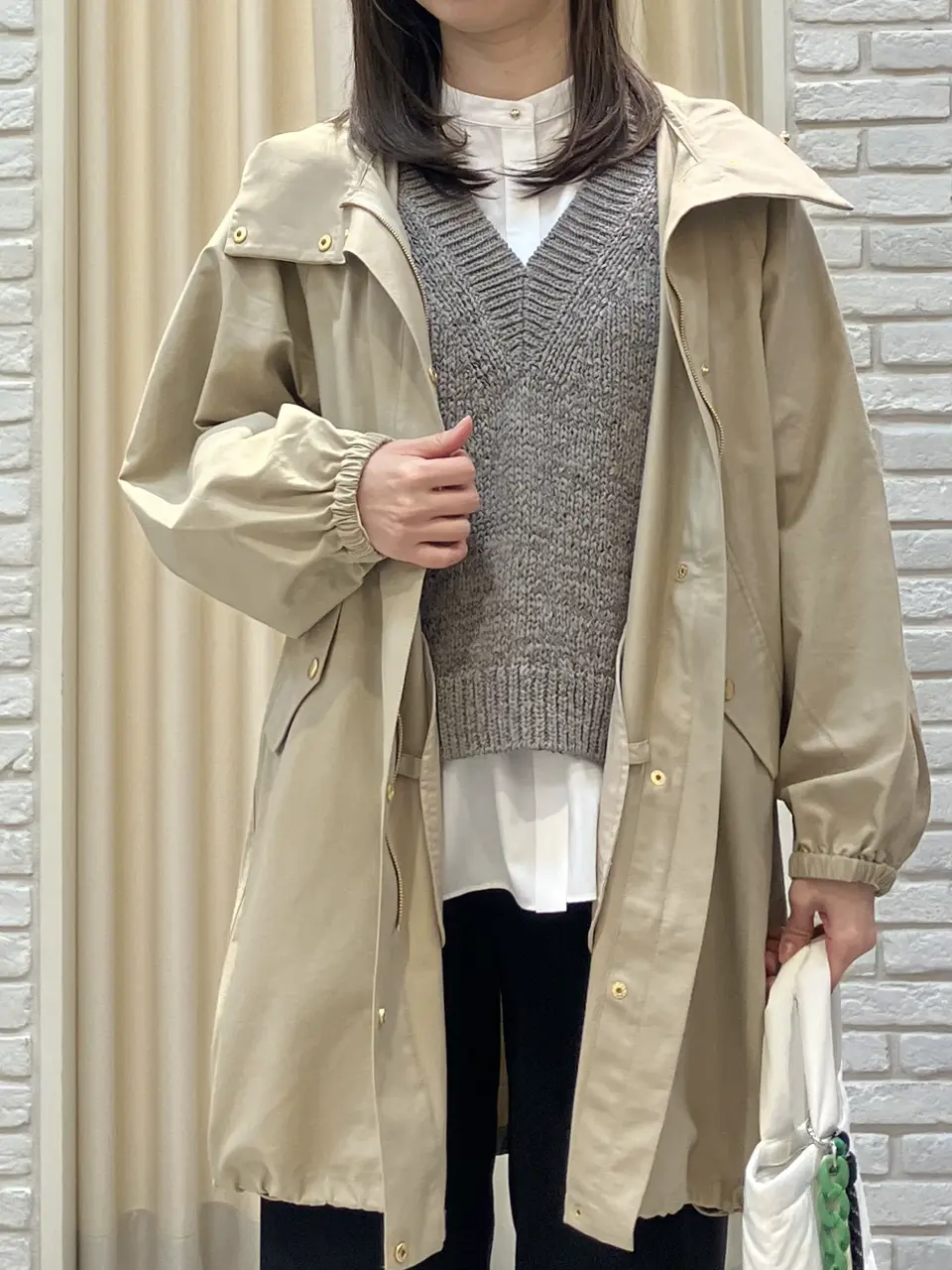 ONWARD CROSSET SELECT 檀 コーディネート画像