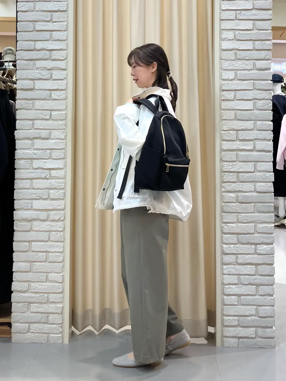 ONWARD CROSSET SELECT 檀 コーディネート画像