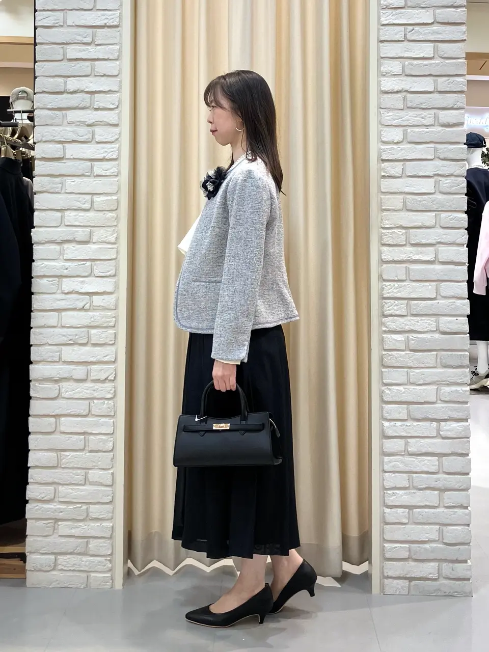 ONWARD CROSSET SELECT 檀 コーディネート画像