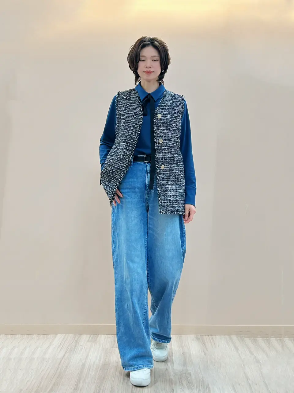 ONWARD CROSSET SELECT umi コーディネート画像