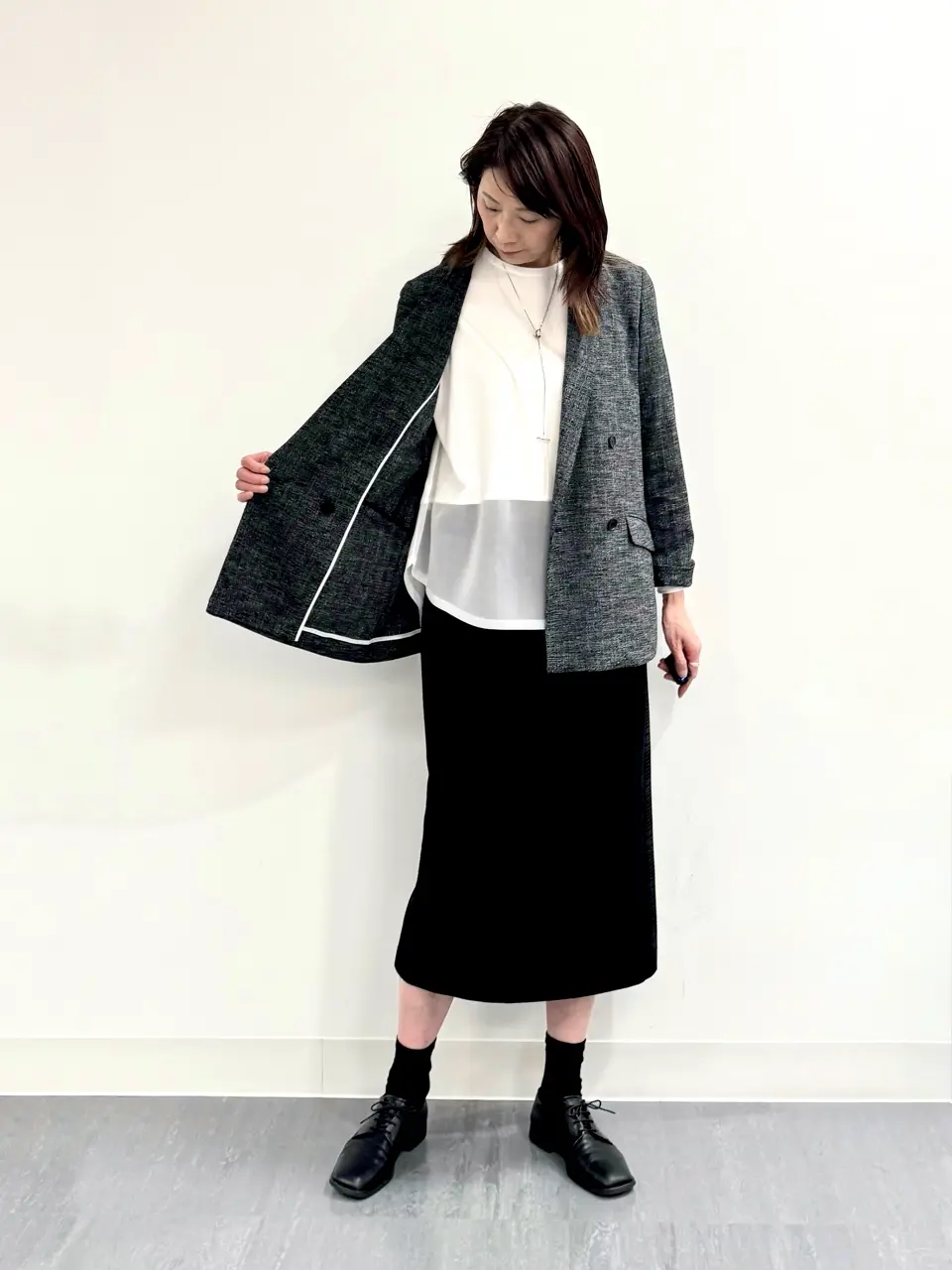 ONWARD CROSSET SELECT 荒川 コーディネート画像