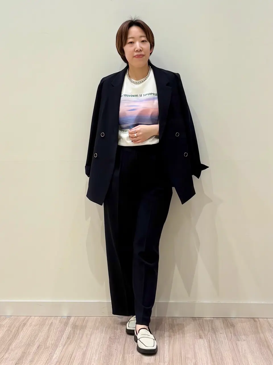 ONWARD CROSSET SELECT 河本 コーディネート画像