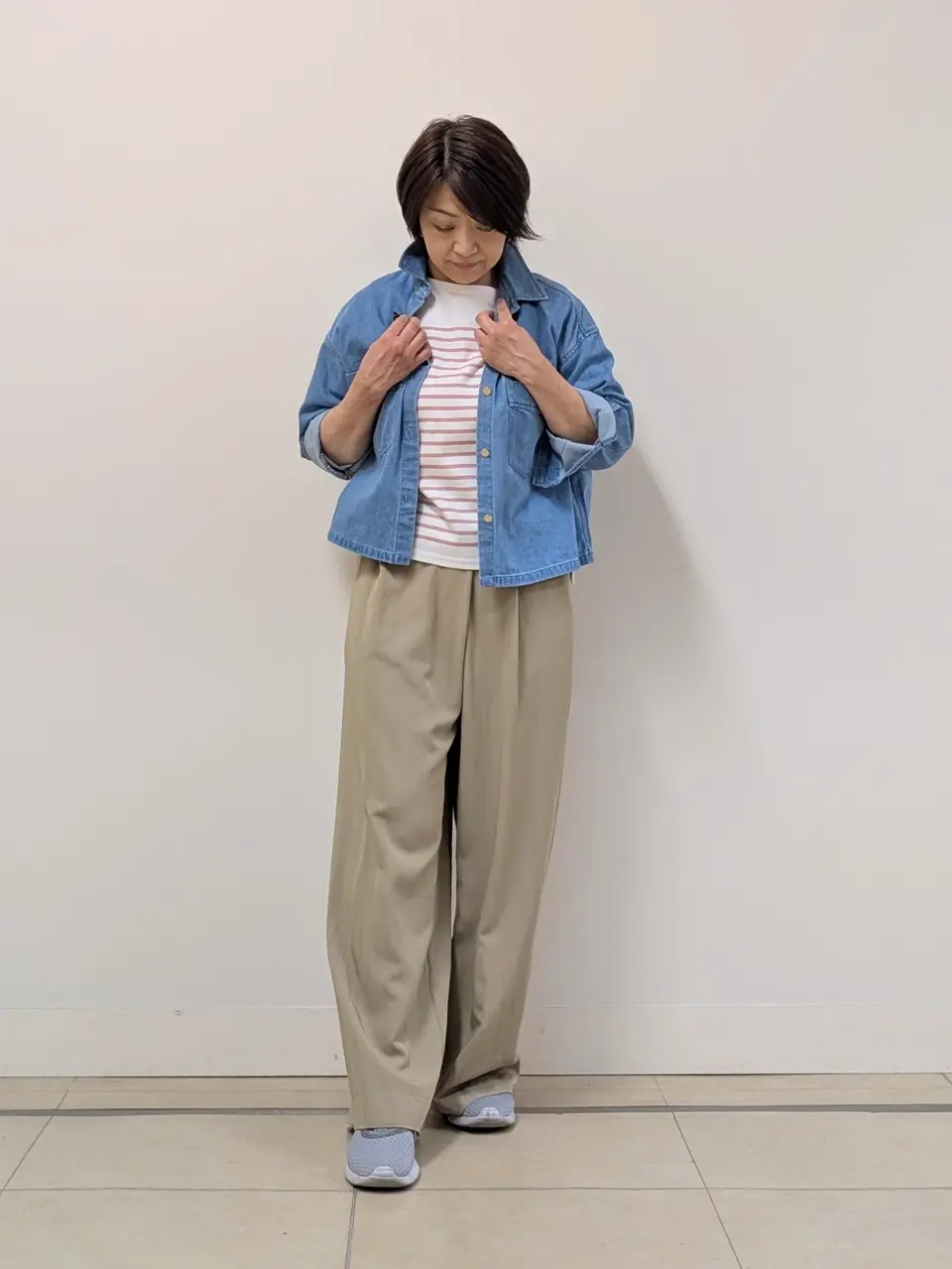 ONWARD CROSSET SELECT スタッフ コーディネート画像