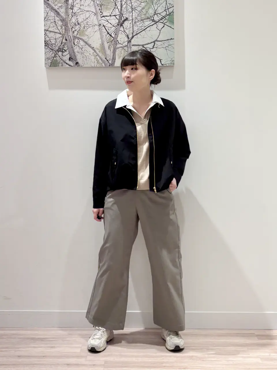  岡 コーディネート画像