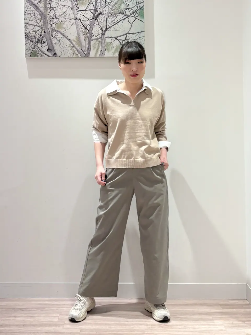 ONWARD CROSSET SELECT 岡 コーディネート画像