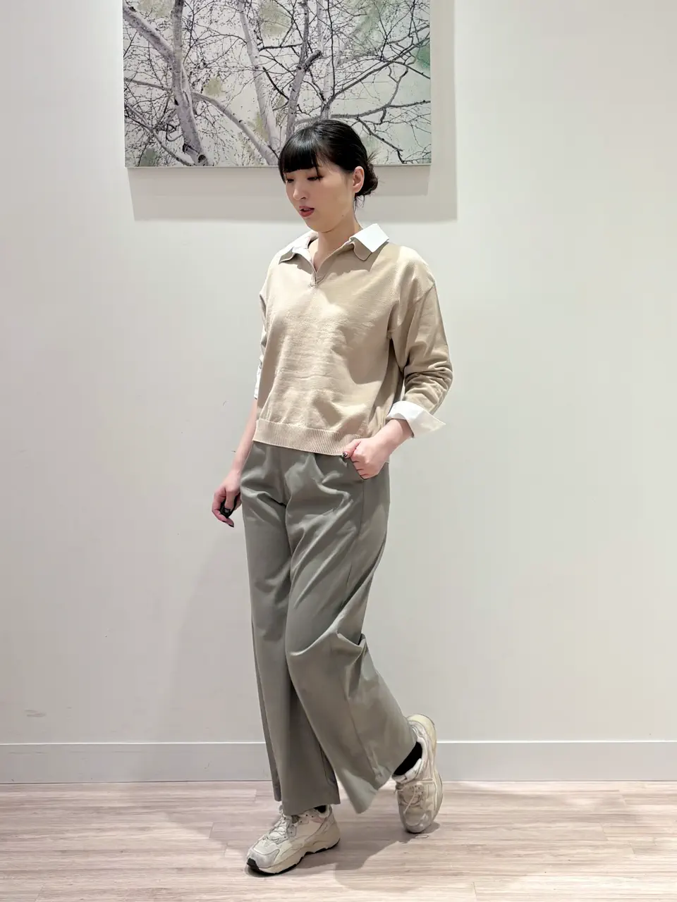 ONWARD CROSSET SELECT 岡 コーディネート画像