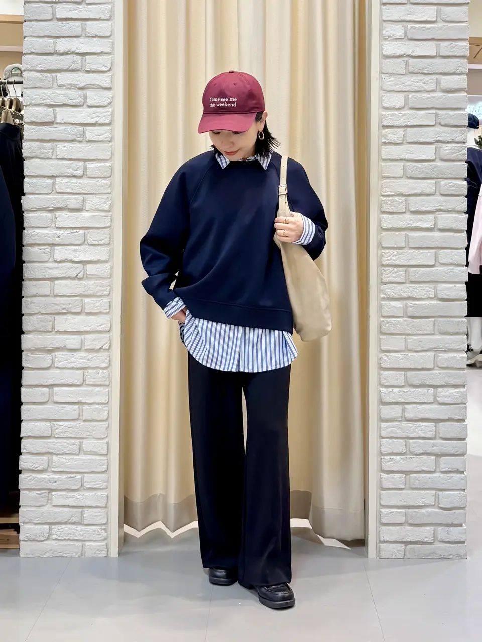 ONWARD CROSSET SELECT 服部 コーディネート画像