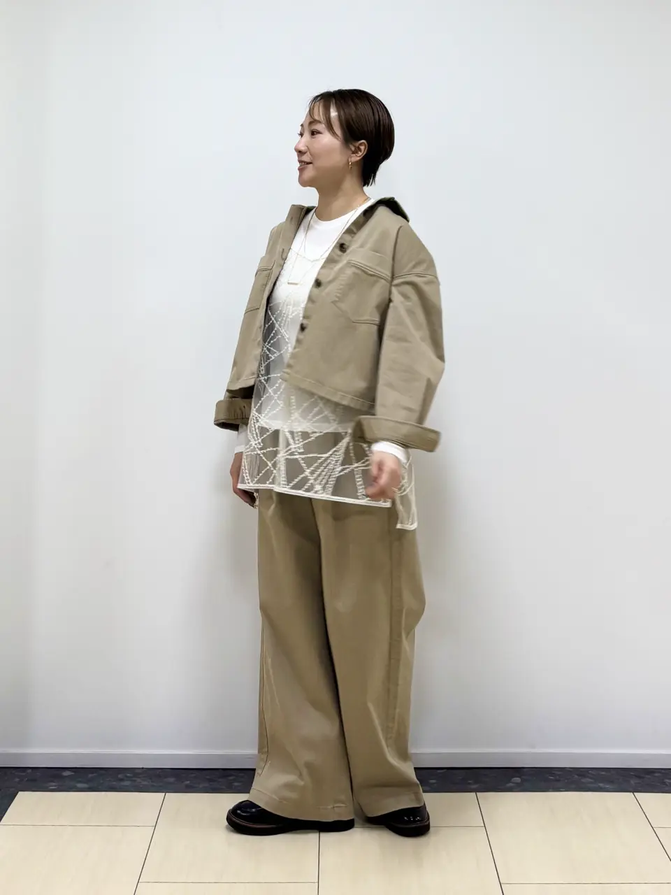 ONWARD CROSSET SELECT 藤川 コーディネート画像