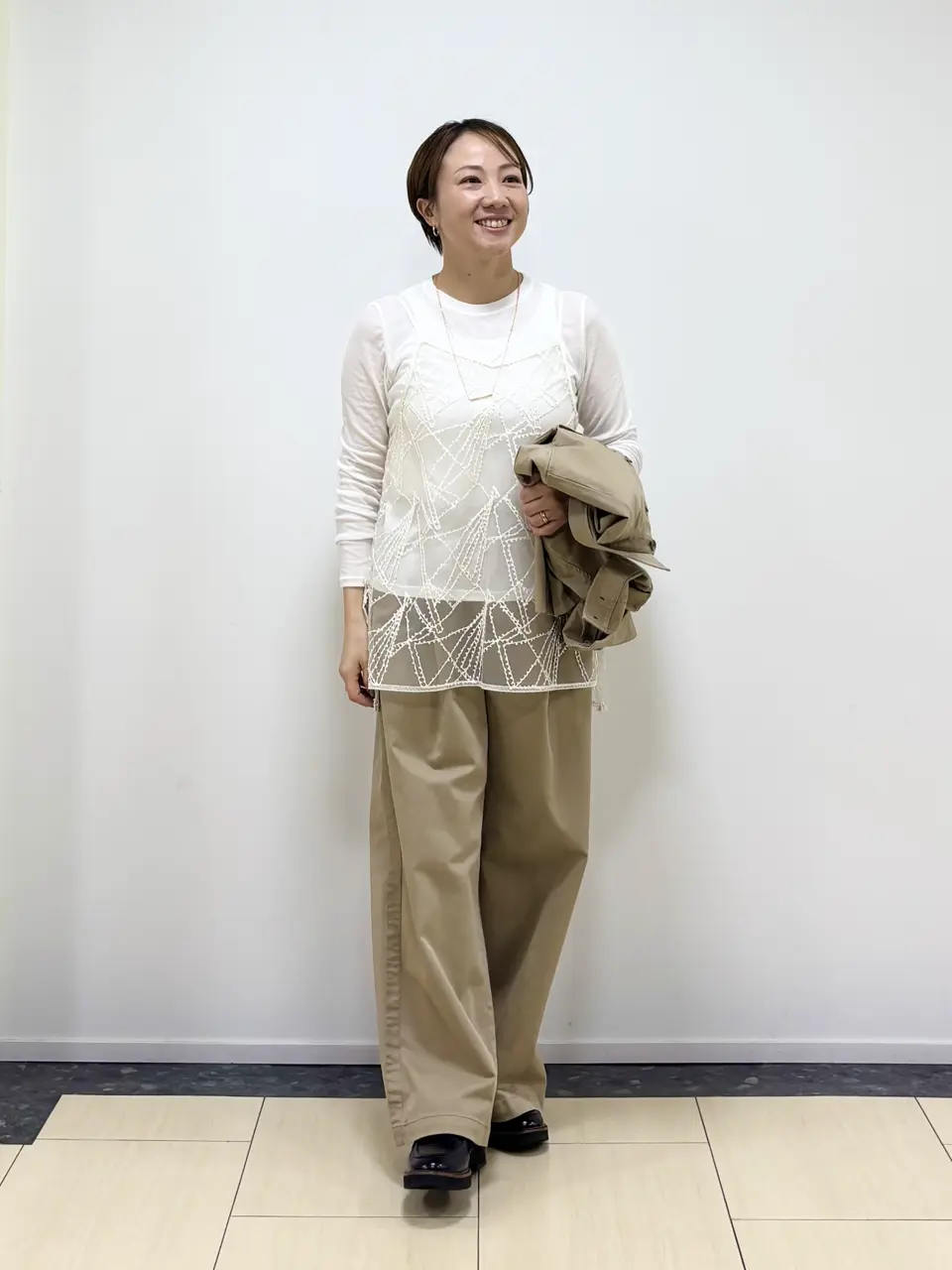 ONWARD CROSSET SELECT 藤川 コーディネート画像