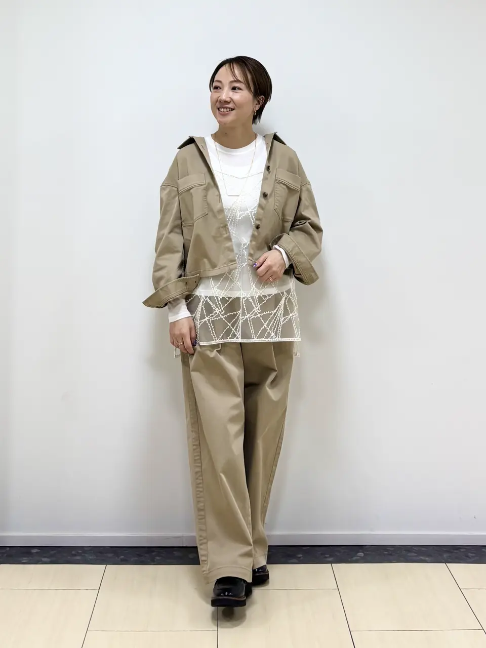 ONWARD CROSSET SELECT 藤川 コーディネート画像