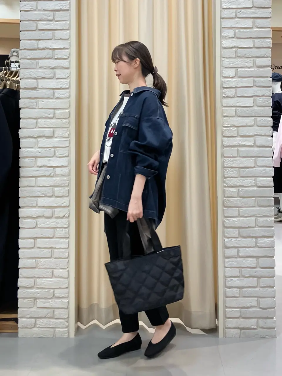 ONWARD CROSSET SELECT 檀 コーディネート画像