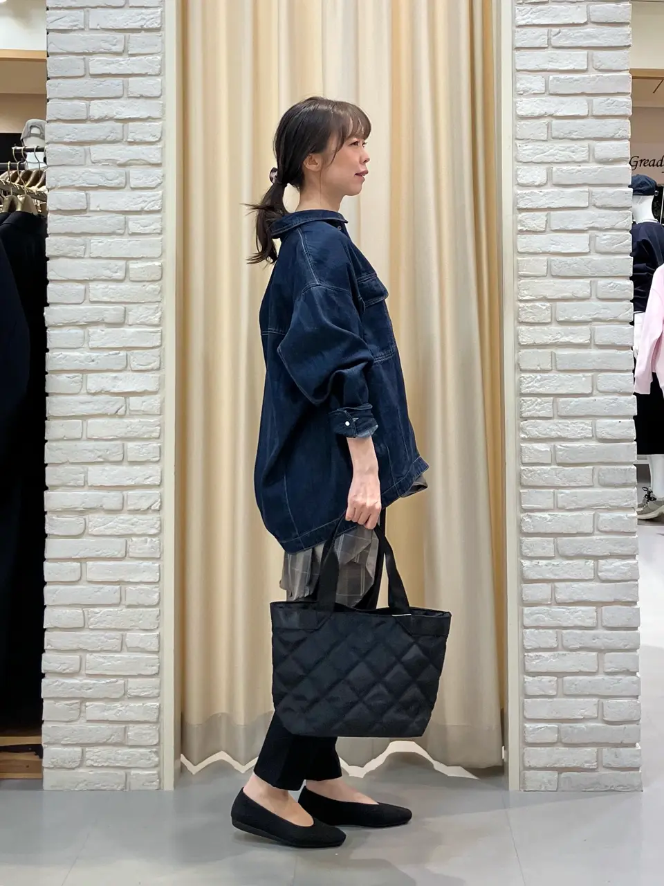 ONWARD CROSSET SELECT 檀 コーディネート画像