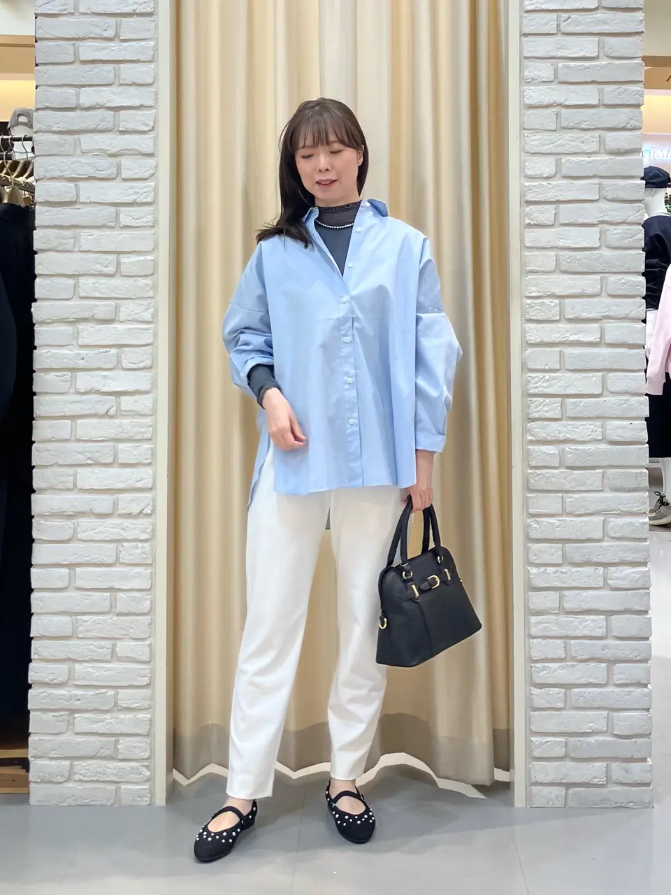 ONWARD CROSSET SELECT 檀 コーディネート画像