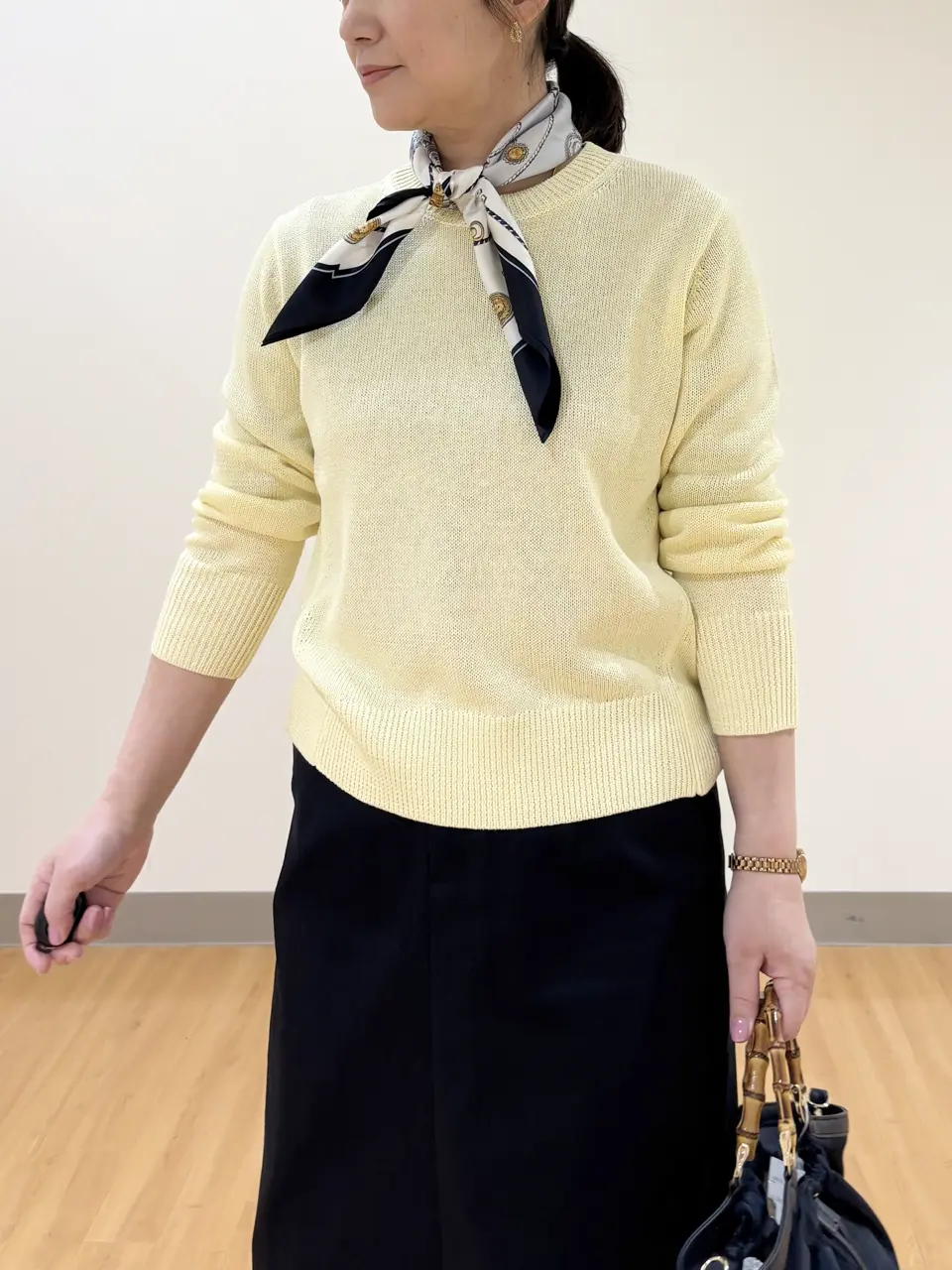 ONWARD CROSSET SELECT TAKI コーディネート画像