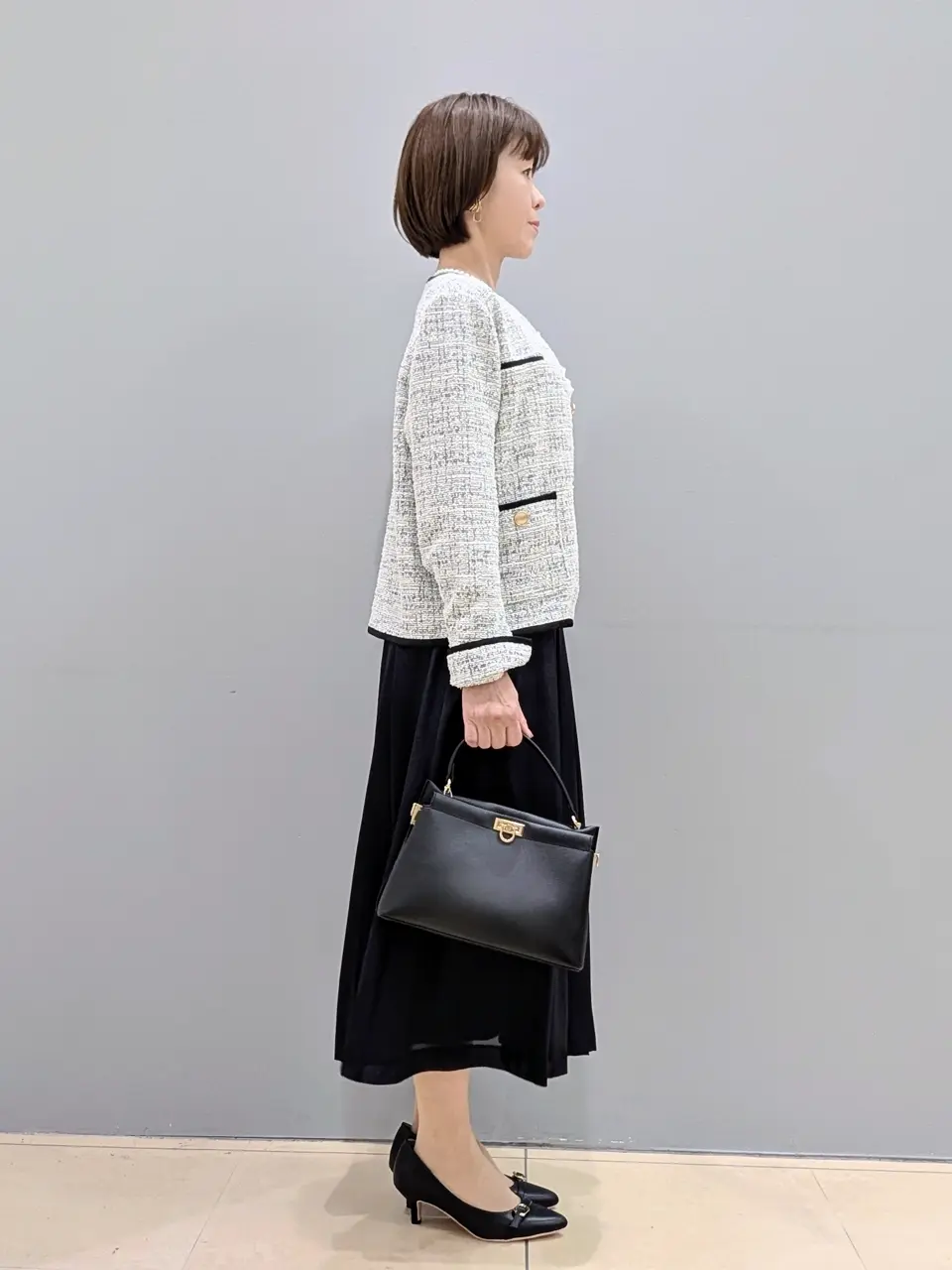 ONWARD CROSSET SELECT 見帆 コーディネート画像