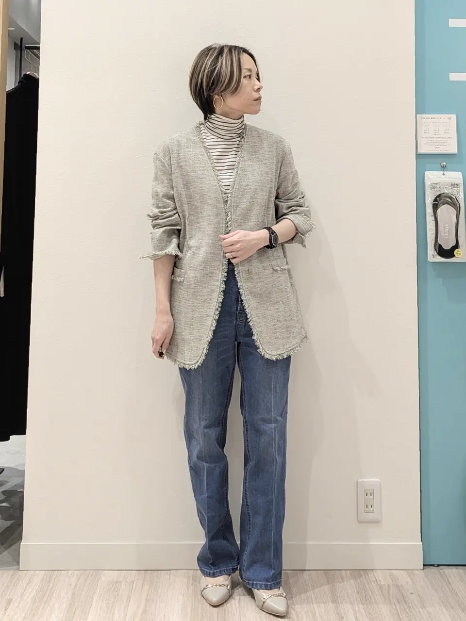  スタッフ コーディネート画像