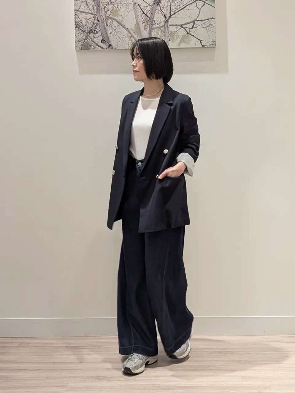 ONWARD CROSSET SELECT 川上 コーディネート画像