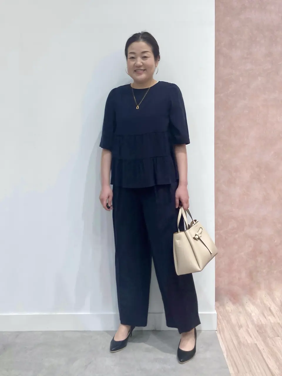 ONWARD CROSSET SELECT 野村 コーディネート画像