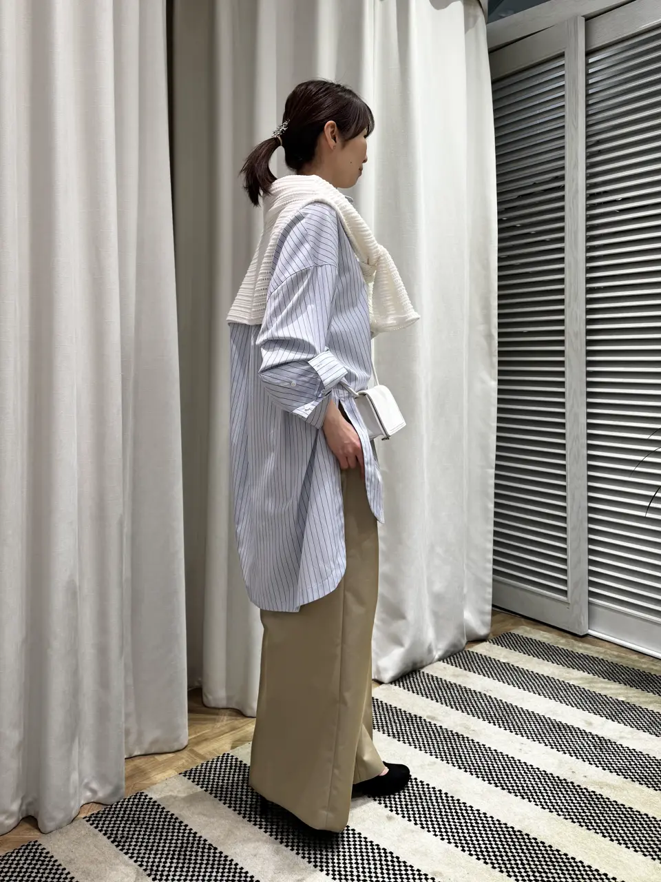 ONWARD CROSSET SELECT KURIYAMA コーディネート画像