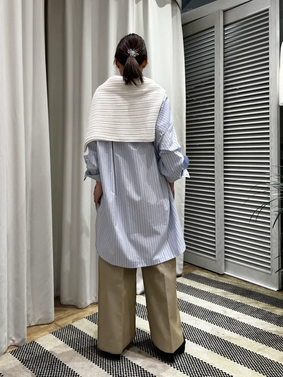 ONWARD CROSSET SELECT KURIYAMA コーディネート画像