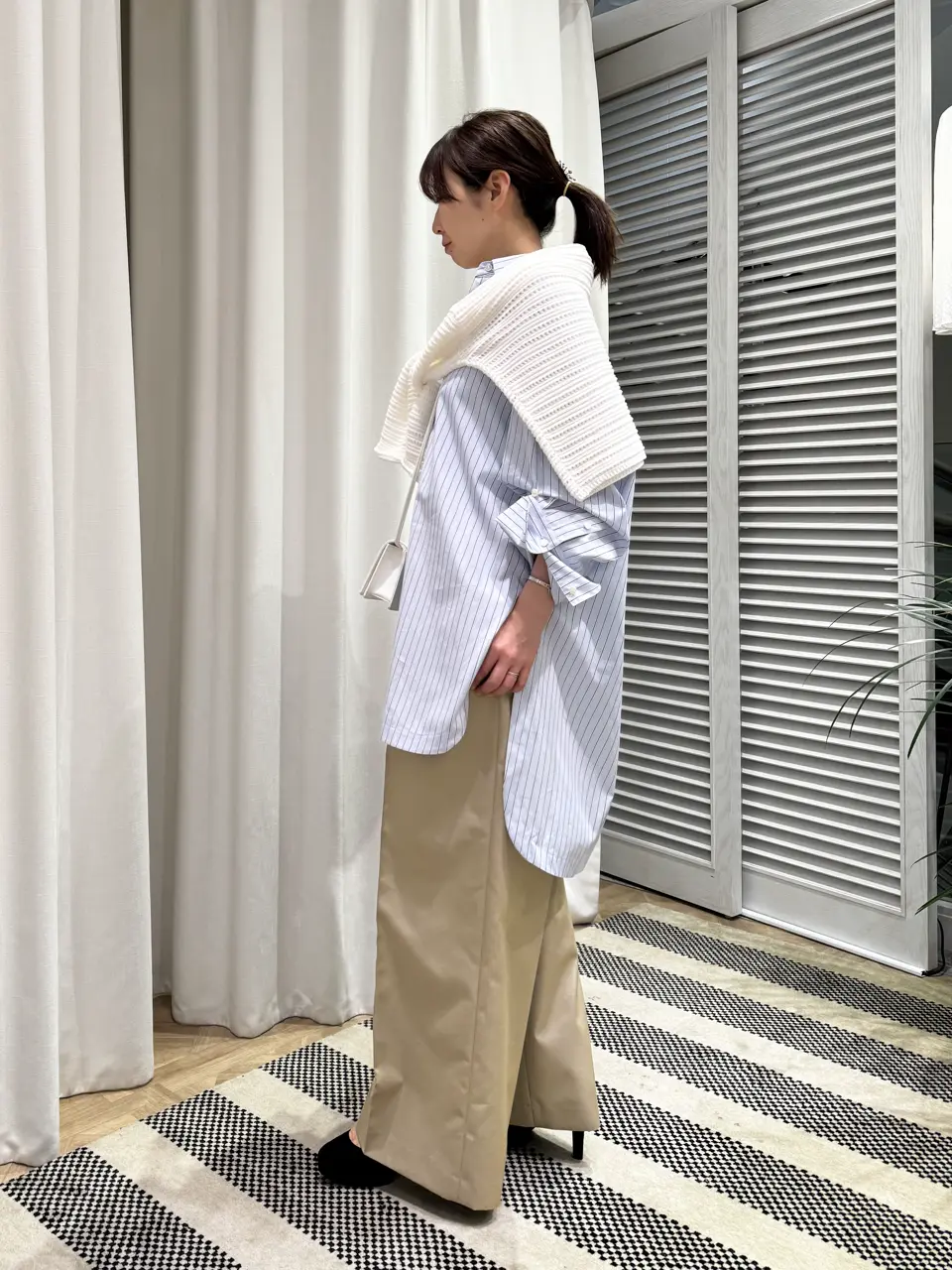 ONWARD CROSSET SELECT KURIYAMA コーディネート画像