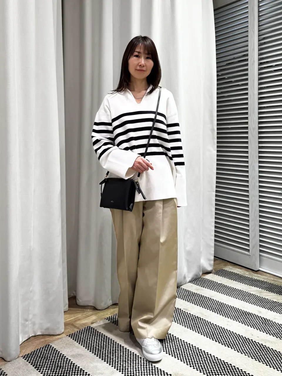 ONWARD CROSSET SELECT KURIYAMA コーディネート画像