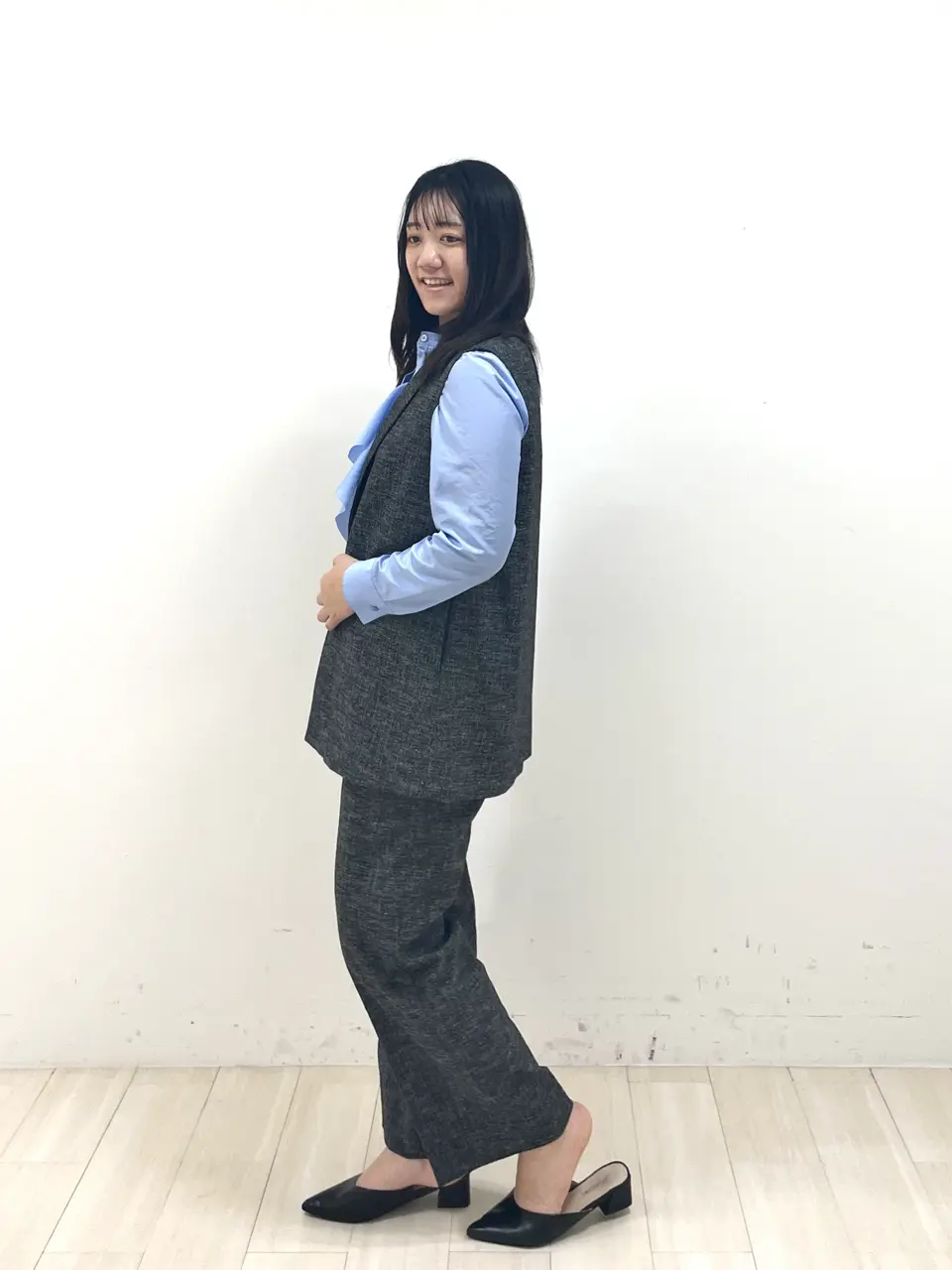 ONWARD CROSSET SELECT 森 コーディネート画像