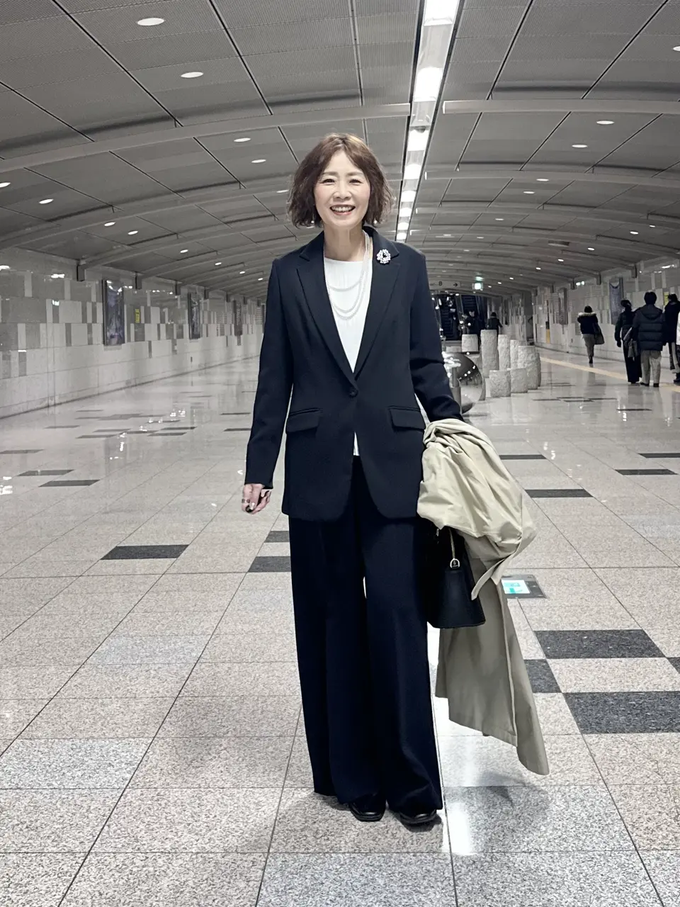 ONWARD CROSSET SELECT maruri コーディネート画像