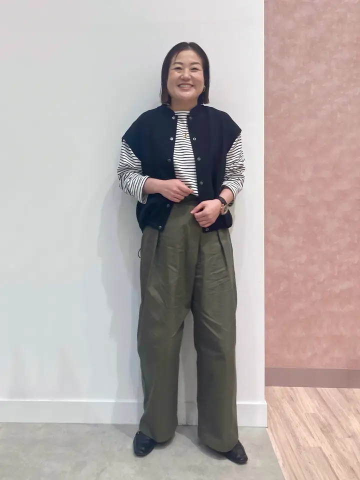 ONWARD CROSSET SELECT 野村 コーディネート画像