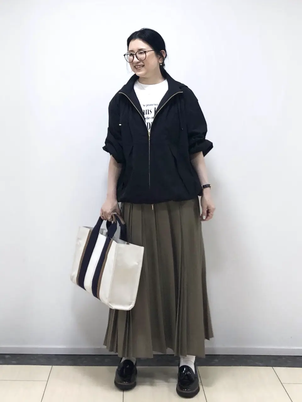 ONWARD CROSSET SELECT 横松 コーディネート画像