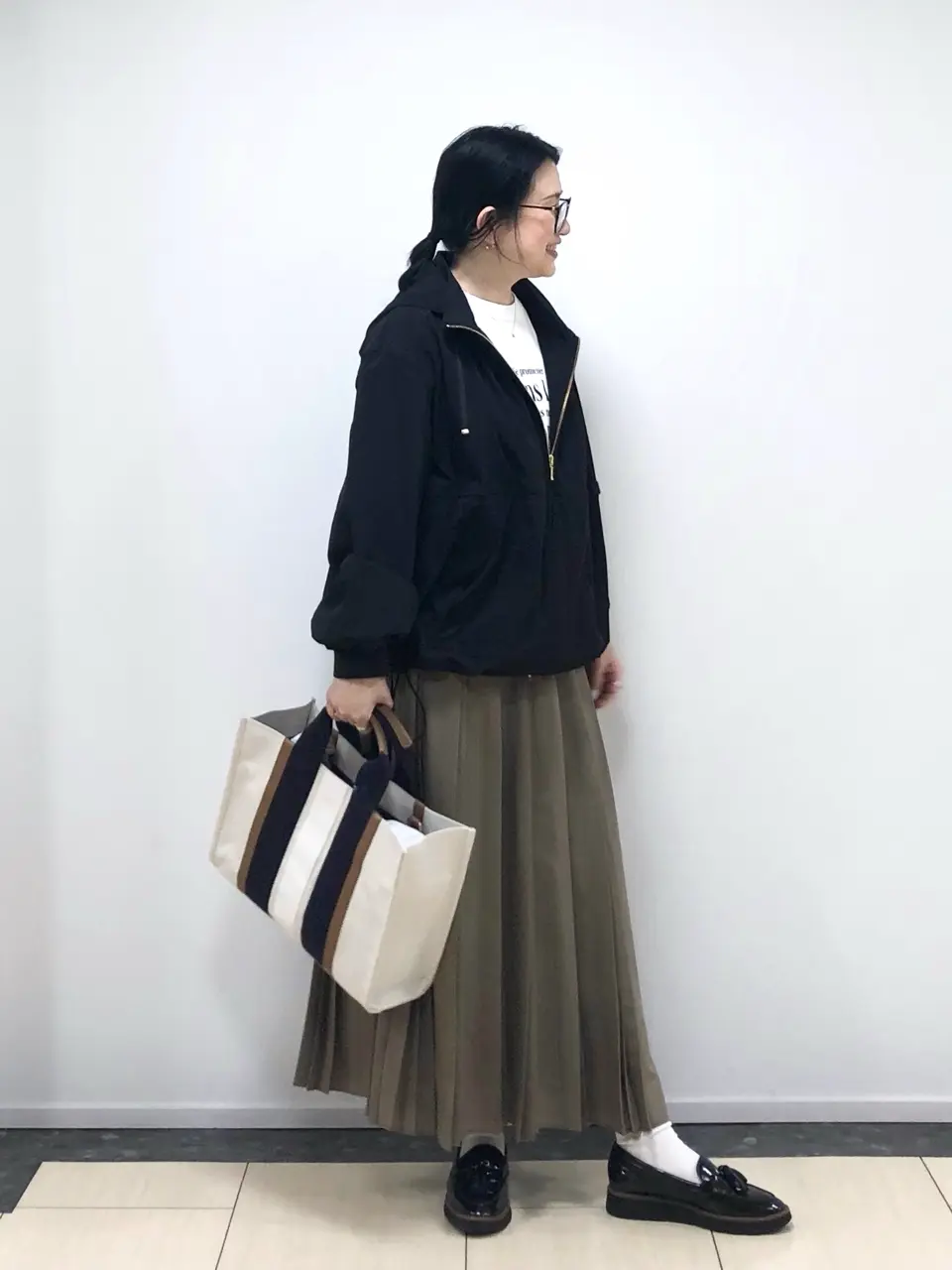 ONWARD CROSSET SELECT 横松 コーディネート画像