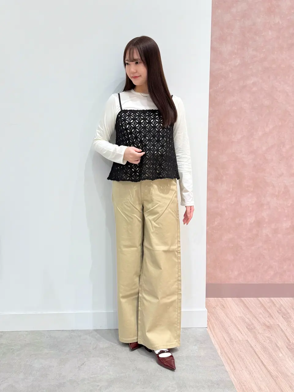  スタッフ コーディネート画像