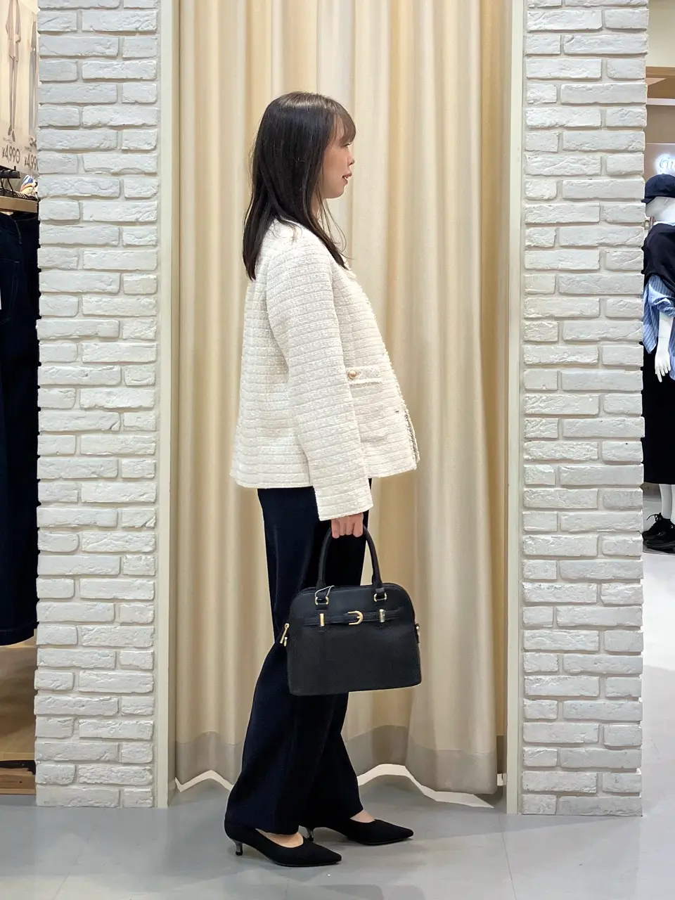 ONWARD CROSSET SELECT 檀 コーディネート画像