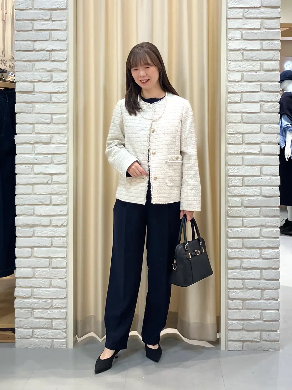 ONWARD CROSSET SELECT 檀 コーディネート画像