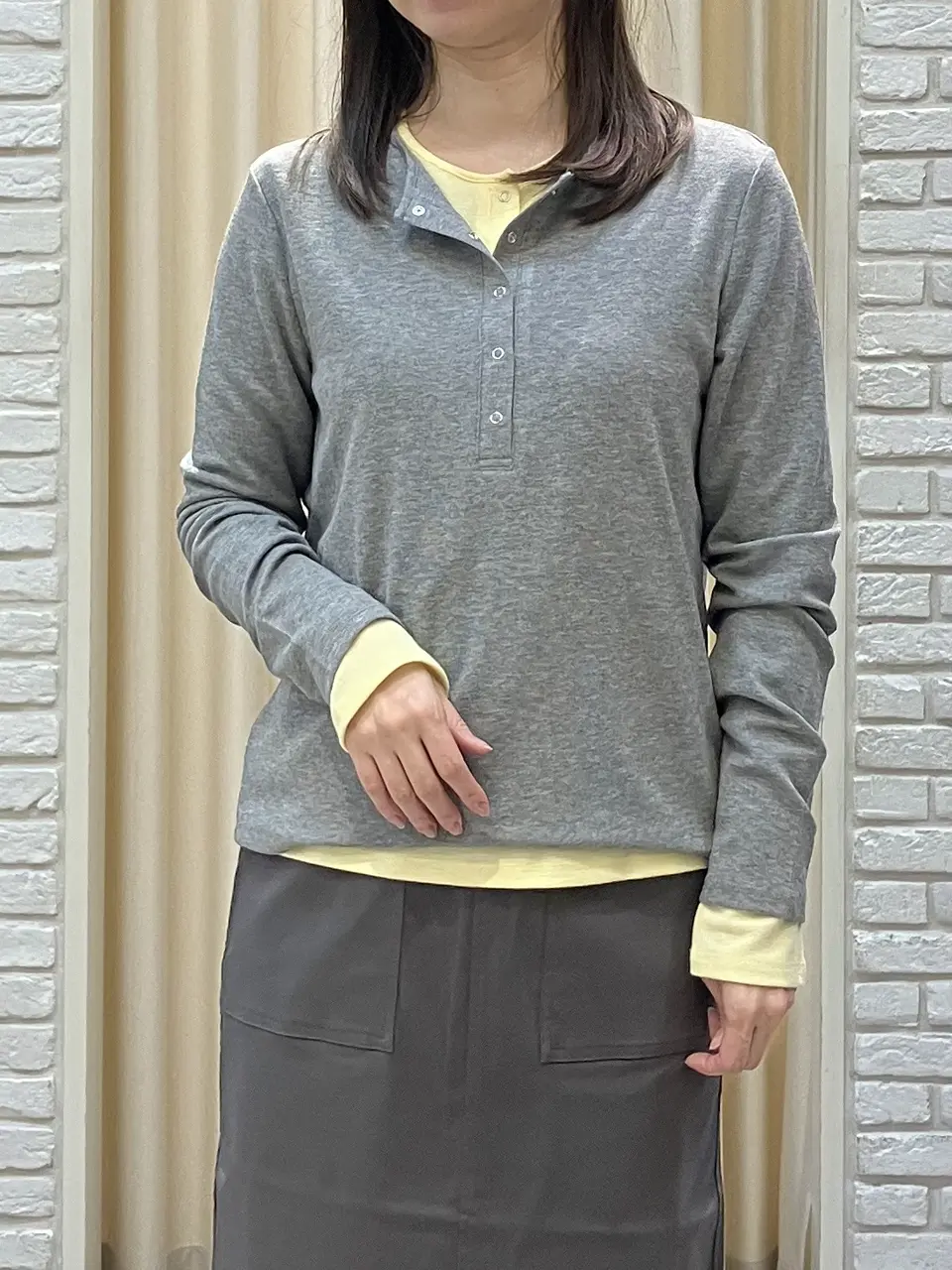 ONWARD CROSSET SELECT 檀 コーディネート画像