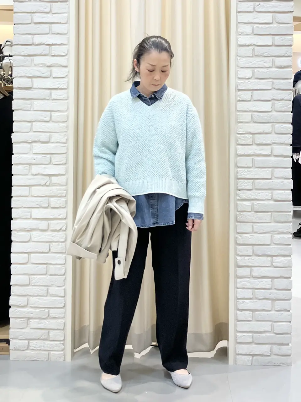 ONWARD CROSSET SELECT 中野 コーディネート画像