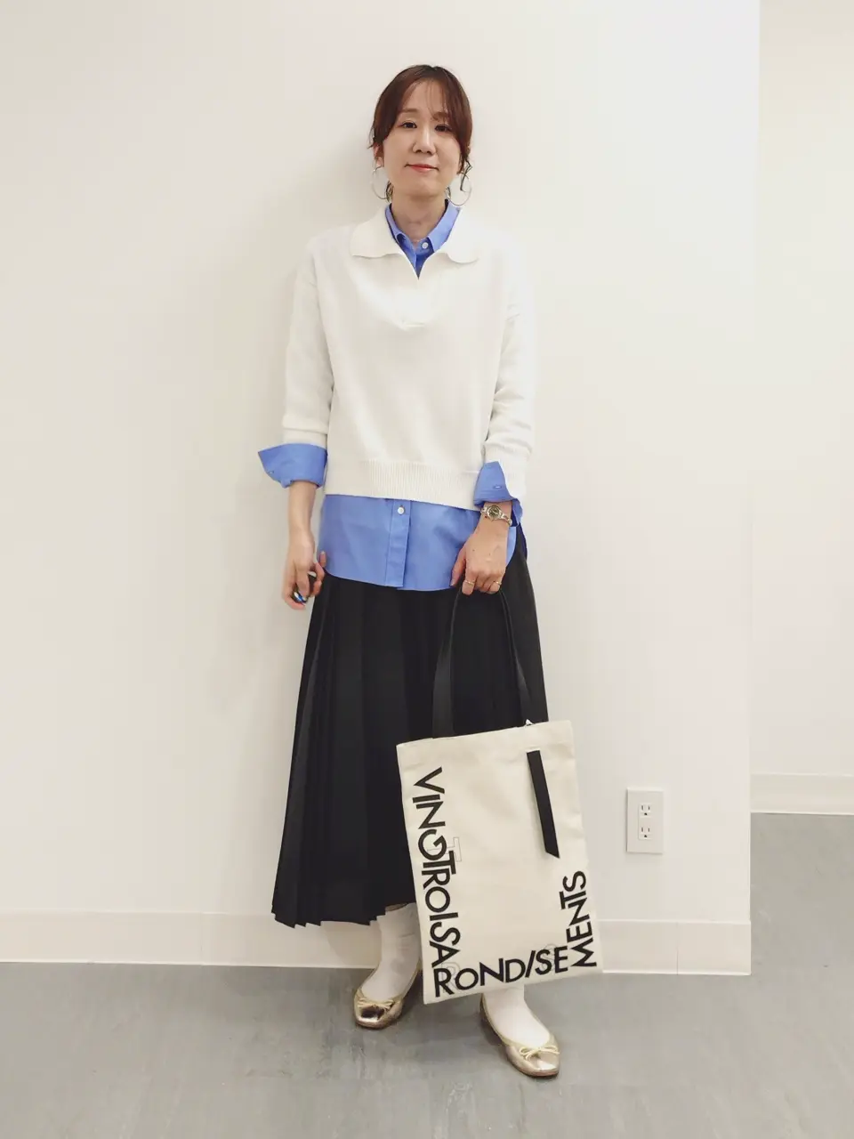 ONWARD CROSSET SELECT 荒谷 コーディネート画像