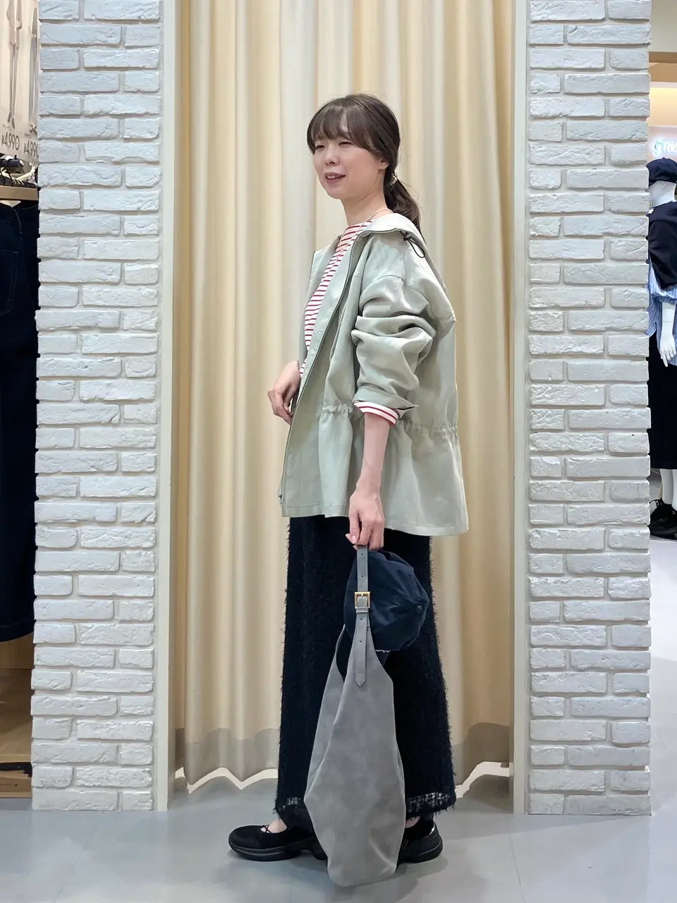 ONWARD CROSSET SELECT 檀 コーディネート画像