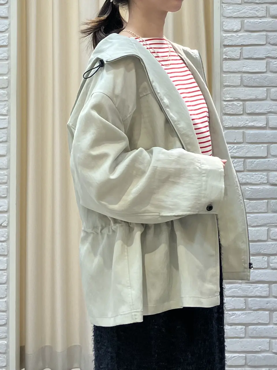 ONWARD CROSSET SELECT 檀 コーディネート画像